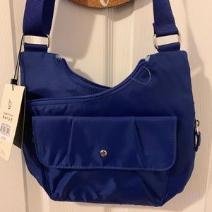 BAGGALLINI CROSS BODY BAG (BLUE/PURPLE)
